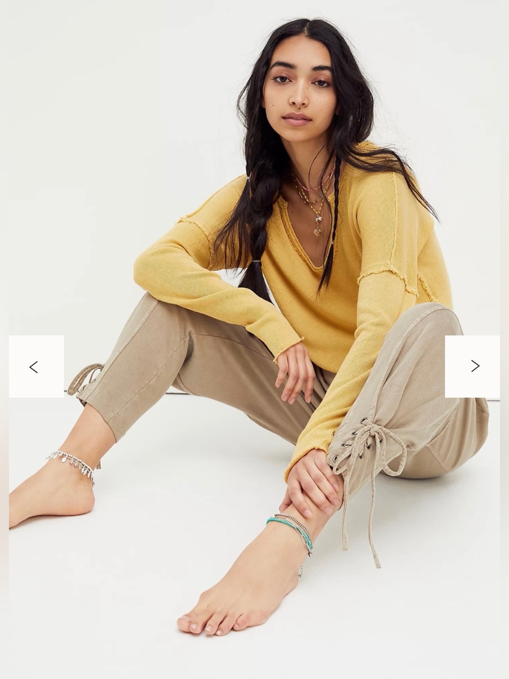 Free People One Billie Sand Pant / XS / With Free People Small Tank Free!!!!
